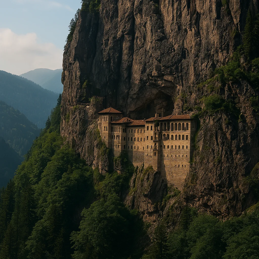 Sümela Manastırı – Karadeniz’in Kayalara Gizlenmiş Mistik Yapısı